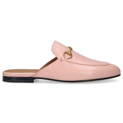 Shop Gucci Slip On Shoes Cd900 In Pink