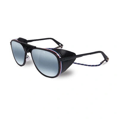 Shop Vuarnet Polarized Sunglasses Glacier Xl Steel Acetat Black French Flag