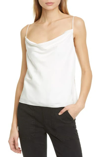 Shop Frame Cowl Neck Cami In Off White