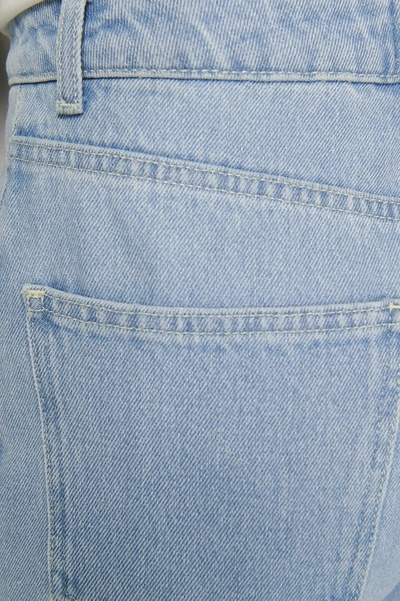 Shop Na-kd Reborn Highwaist Straight Jeans - Blue