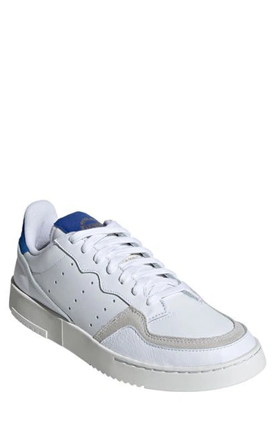 Shop Adidas Originals Supercourt Sneaker In White/ Team Royal Blue
