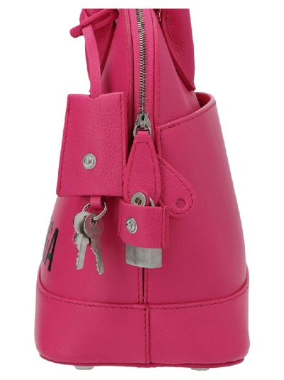 Shop Balenciaga Ville Small Top Handle Hand Bag In Pink