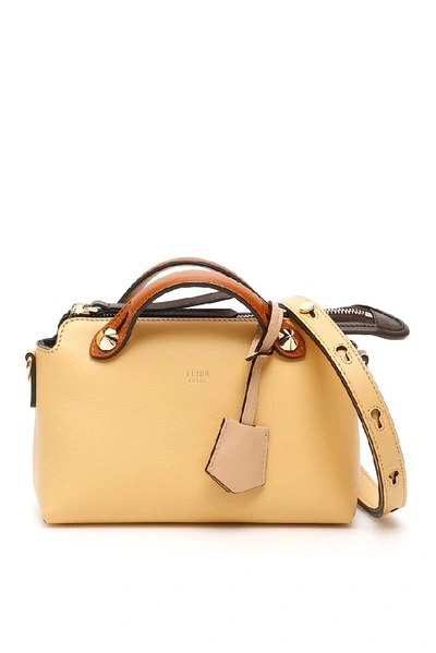 Shop Fendi By The Way Mini Tote Bag In Yellow