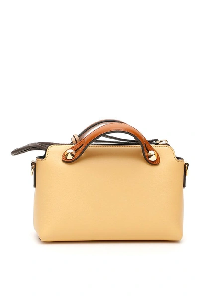 Shop Fendi By The Way Mini Tote Bag In Yellow
