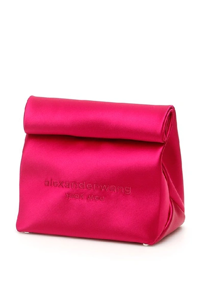 Shop Alexander Wang Lunch Clutch Bag In Pink
