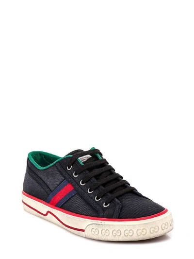 Shop Gucci Tennis 1977 Sneakers In Black