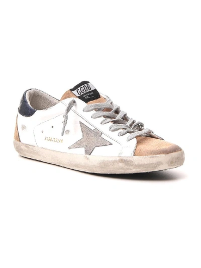 Shop Golden Goose Deluxe Brand Superstar Distressed Sneakers In Multi