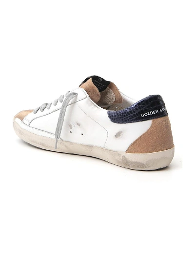 Shop Golden Goose Deluxe Brand Superstar Distressed Sneakers In Multi