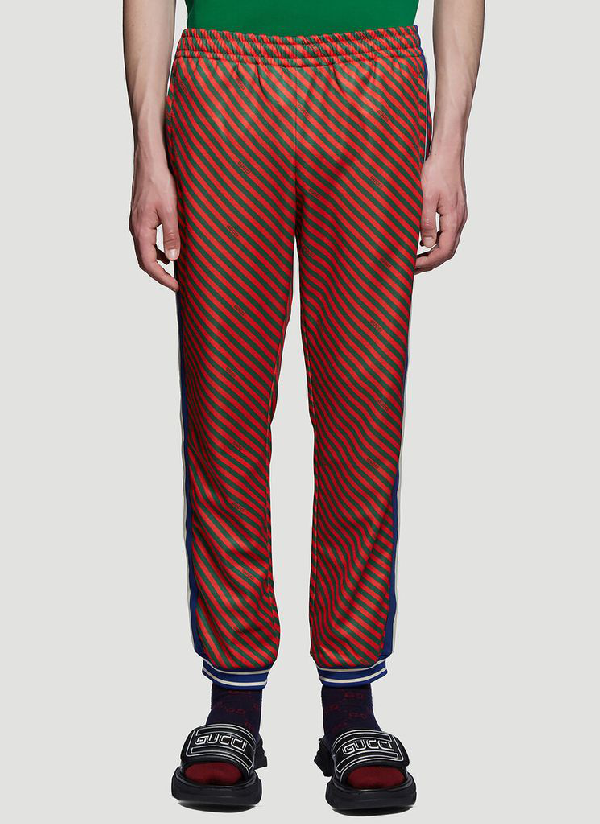 gucci stripe sweatpants
