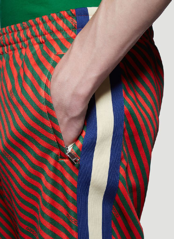 Gucci Striped Sweatpants In Multi | ModeSens