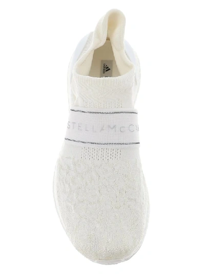 Shop Adidas By Stella Mccartney Ultraboost X 3d Knit Sneakers In White