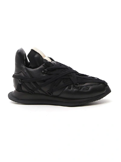 Shop Rick Owens Tecuatl Maximal Sneakers In Black