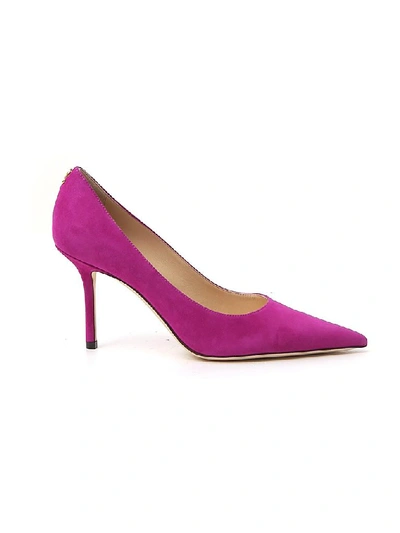 Shop Jimmy Choo Love 85 Pumps In Pink