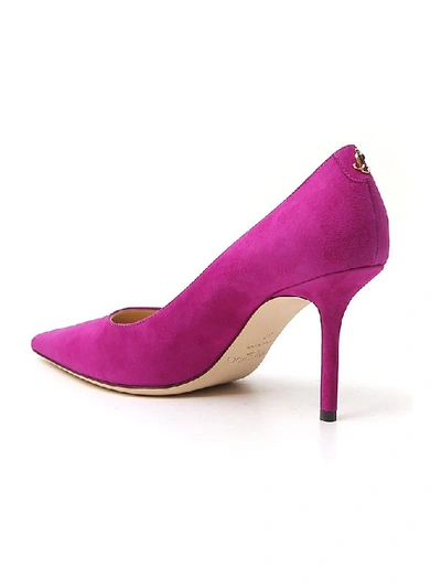 Shop Jimmy Choo Love 85 Pumps In Pink