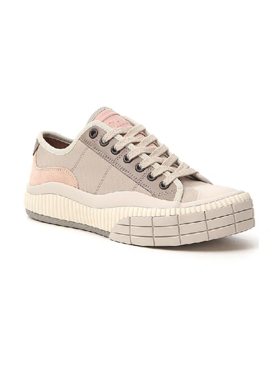 Shop Chloé Clint Lace Up Sneakers In Multi