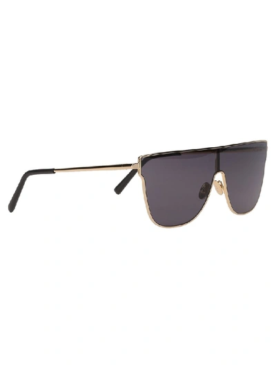 Shop Retrosuperfuture Shield Sunglasses In Black