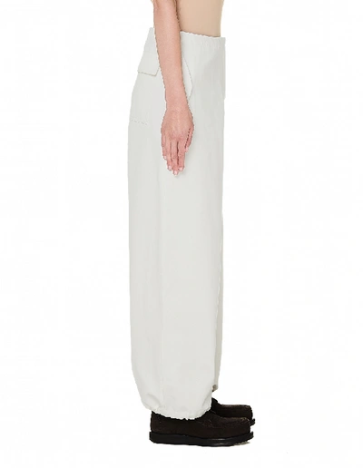 Shop The Row White Cotton Attie Trousers