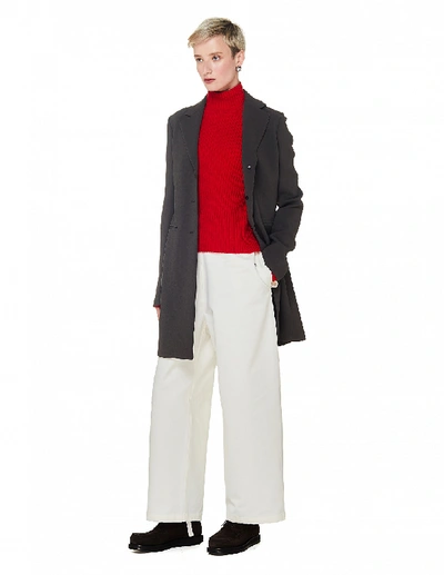 Shop The Row White Cotton Attie Trousers