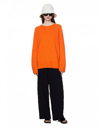 Shop The Row Orange Wool & Cashmere Sibel Sweater