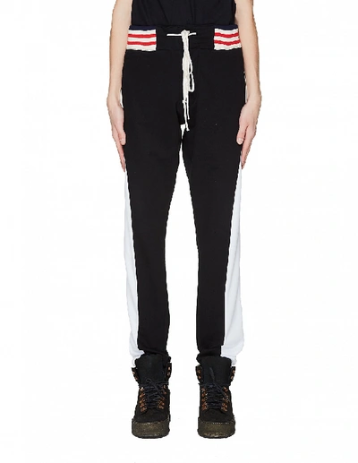 Shop Greg Lauren Black Sweatpants