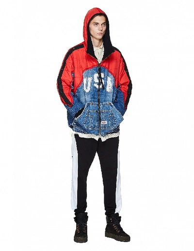 Greg Lauren Black Sweatpants In Black