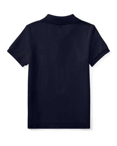 Shop Ralph Lauren Short-sleeve Logo Embroidery Polo Shirt In Navy