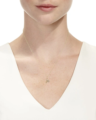 Shop Sydney Evan 14k Diamond Luck & Protection Trio Necklace In Gold