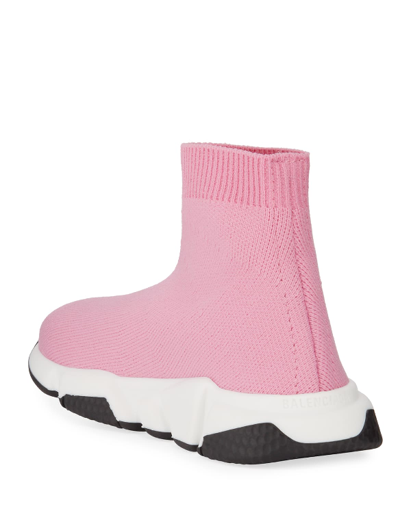 Balenciaga Speed Sock Sneakers, Toddler/kids, Pink/white | ModeSens
