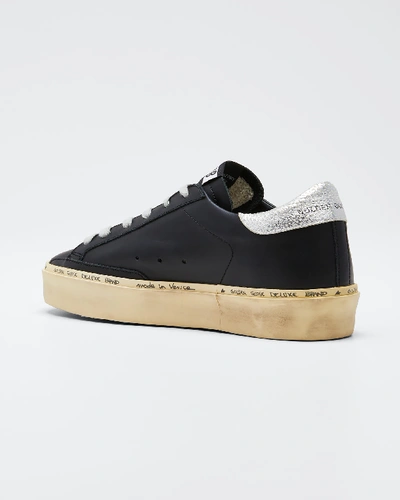 Golden Goose High Star Trainer In Black
