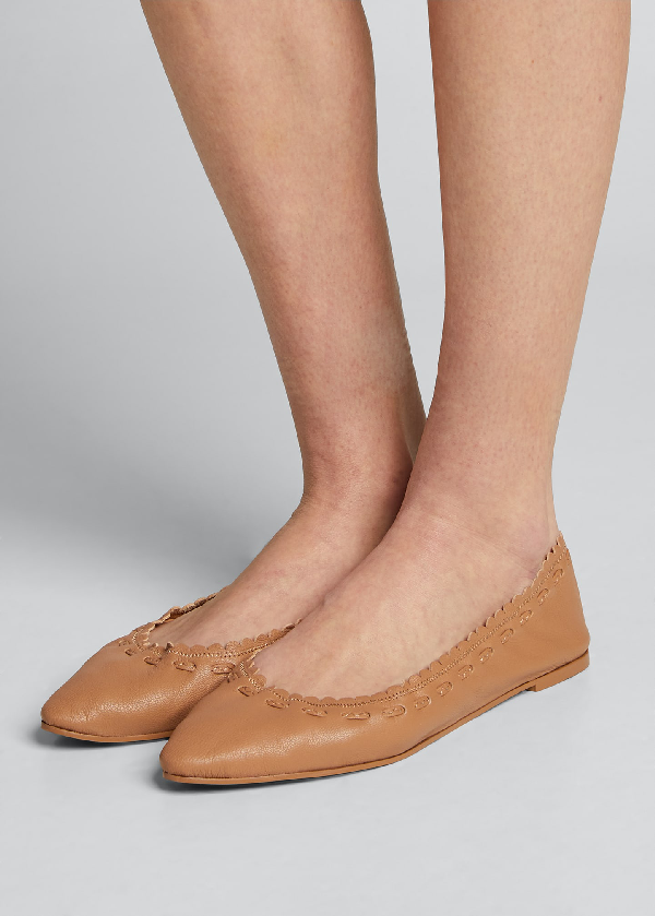 see by chloe jane point ballet flats
