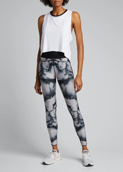Ultracor Essential Lyra Racerback Top In White Nero