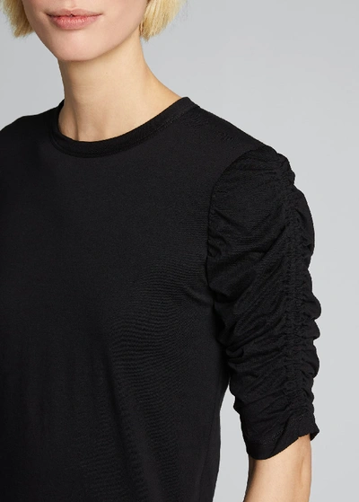 Veronica Beard Waldorf Tee In Black