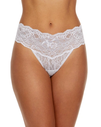 Shop Hanky Panky American Beauty Original-rise Lace Thong In White