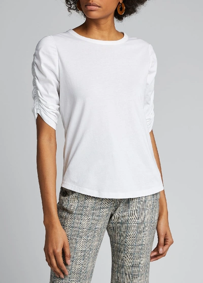 Veronica Beard Waldorf Tee In White