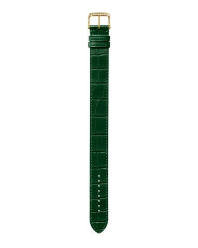 Shop Tom Ford Large Alligator Strap In Emerald