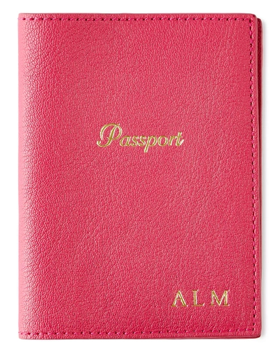Shop Graphic Image Passport Case, Personalized In Pink