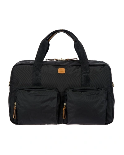 Shop Bric's X-travel Nylon Boarding Duffel Bag, 18"w In Black