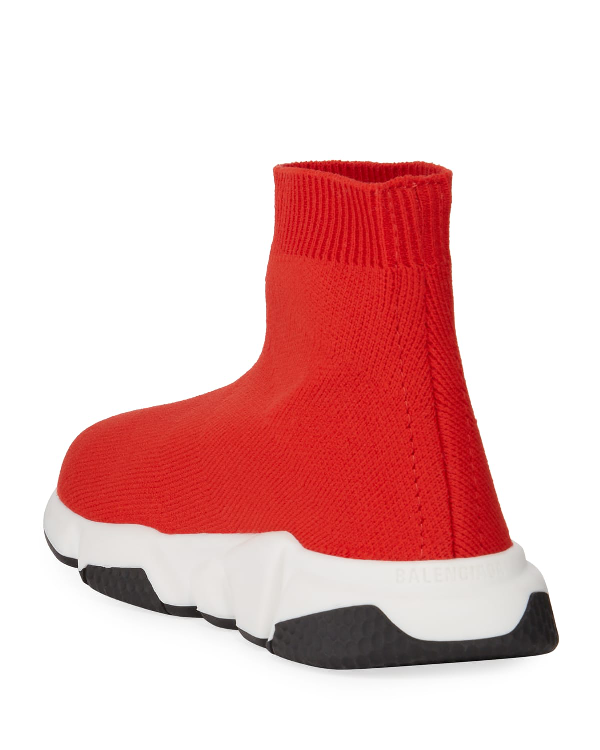 Balenciaga Speed Sock Sneakers, Toddler/kids, Red/white | ModeSens