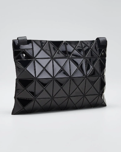 Shop Bao Bao Issey Miyake Lucent Geo Tile Crossbody Clutch Bag In Black