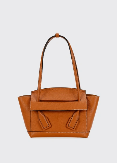 Shop Bottega Veneta Palmellato Arco 33 Tote Bag In Brown