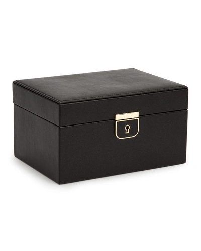 Shop Wolf Palermo Small Jewelry Box In Anthracite