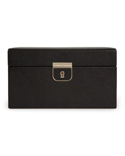 Shop Wolf Palermo Small Jewelry Box In Anthracite