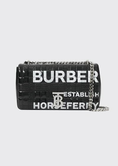 Shop Burberry Lola Small Crossbody Bag In Black