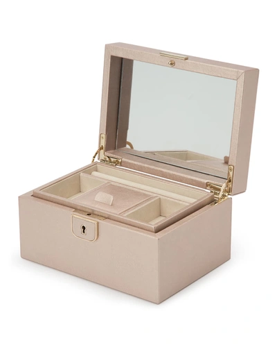 Shop Wolf Palermo Small Jewelry Box In Rose