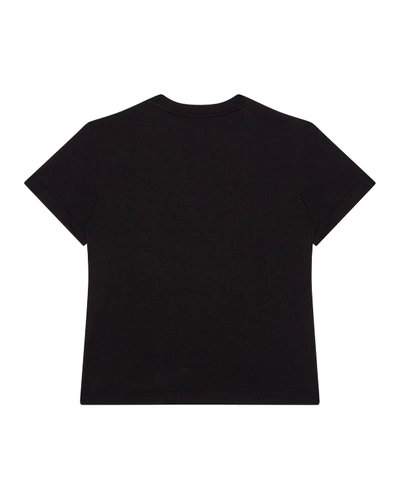 Shop Dolce & Gabbana Kid's Logo Short-sleeve T-shirt In White