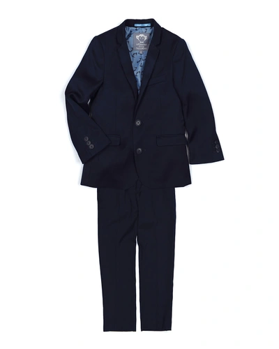 Shop Appaman Boys' Two-piece Mod Suit, Navy