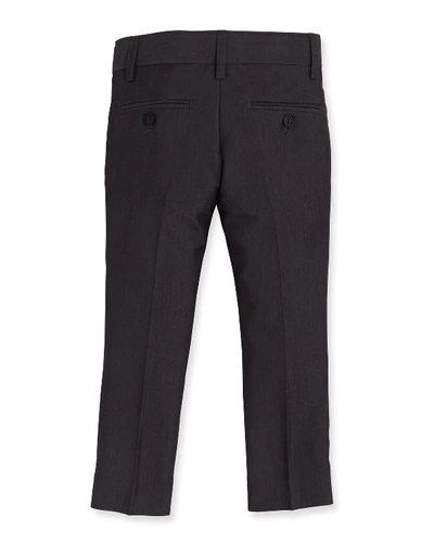 Appaman Boys' Two-piece Mod Suit, Vintage Black, 2t-14 In Black