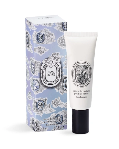 Shop Diptyque 1.5 Oz. Eau Rose Hand Cream In Multi