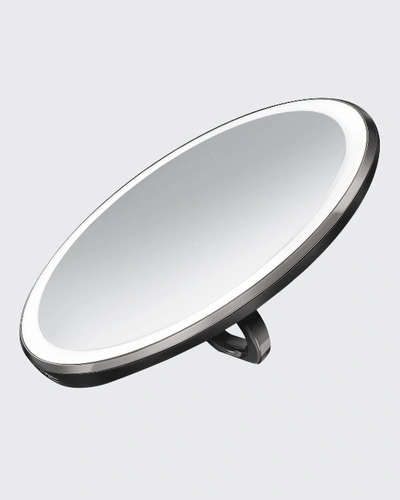 Shop Simplehuman Sensor Makeup Mirror Compact, 3x Magnification In Rose Gold