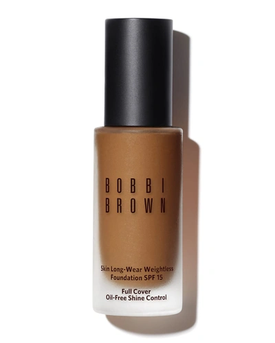 Shop Bobbi Brown Skin Long-wear Weightless Foundation Spf 15 In Neutral Chestnut